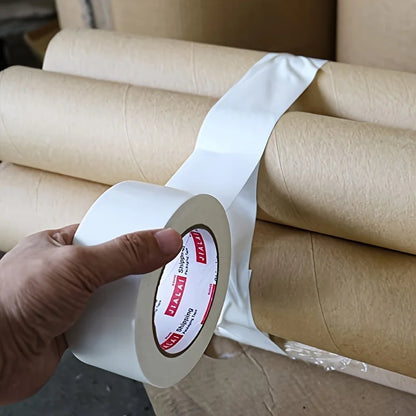 Heavy Duty White Duct Tape, 2 inches x 10 Yards, 8.27 mil Thickness, Strong, Flexible, No Residue, for Repairs, Industrial