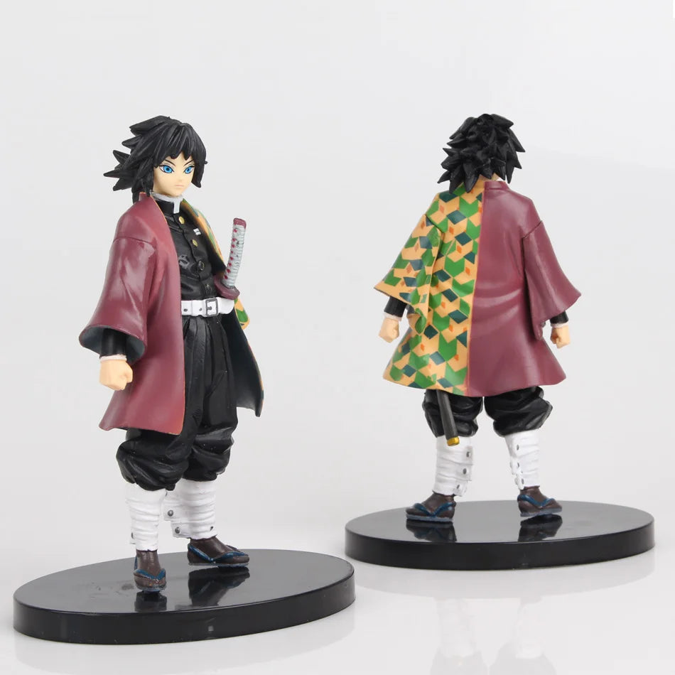 Anime Figure Kamado Tanjirou Nezuko Demon Slayer Figure Action Figures PVC Model Toys Zenitsu Figurine Inosuke Kimetsu No Yaiba
