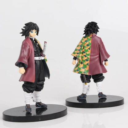 Anime Figure Kamado Tanjirou Nezuko Demon Slayer Figure Action Figures PVC Model Toys Zenitsu Figurine Inosuke Kimetsu No Yaiba