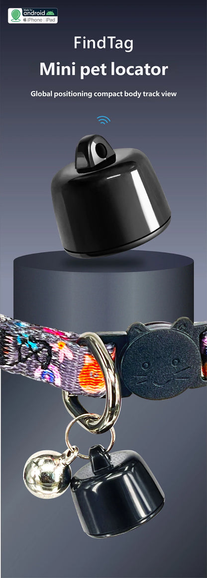 Mini Pets Global Locator Compatible with Android ISO System for Birds and Dogs and Cats View 3 Days of Movement GPS Tracker
