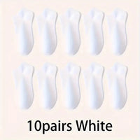 10pairs White