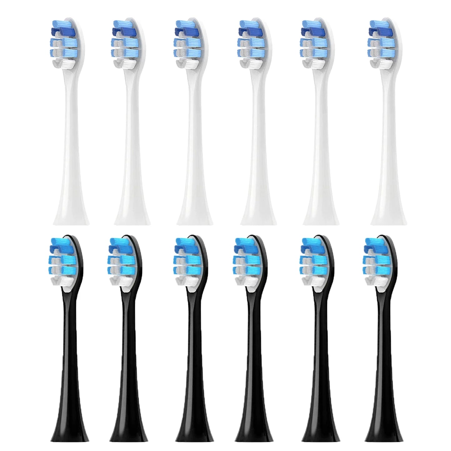 4-16pcs Replacement Toothbrush Heads Compatible with Philips Replacement Brush Heads with Protective Cover Soft Dupont Bristles