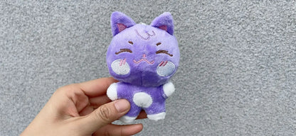 10CM Pop-up Store Doll Keychain ANITEEZ Cartoon Cute Plush Pendant Keyring Bag Accessories Kpop Yunho Yeosang Fans Gifts