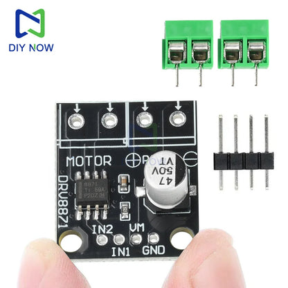 5/1Pcs DRV8871 DC 6.5-45V H-Bridge Motor Driver Module 3.6A Brushed DC Motor Control PWM 10A Sinking Source for DIY Robot