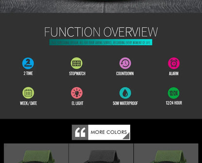 SKMEI 1426 Sports Waterproof Digital Watch for Men Stopwatch Electronic LED Display Mens Wristwatches Reloj Masculino Clock 1416