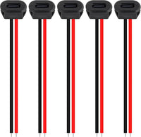 5pcs black