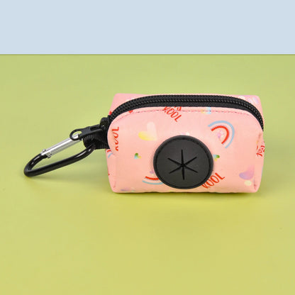 1pcs Colorful Design Dog Poo Bag Holder Dispenser Durable Use For Dog Leash Attachment (Without Poo Bag And Leash)