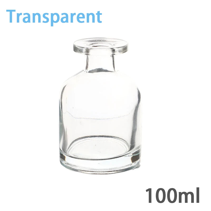 1pc 50/100ml Fragrance Empty Bottles Can Use Rattan Stick Purifying Air Aroma Diffuser Set Essential Oil Bottles For Room Office