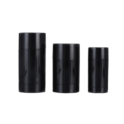 15/30/50/75g Deodorant Tube Handmade Round Twist Up Bottom Filling Empty Blush Stick Filling Stick Deodorant Container Travel