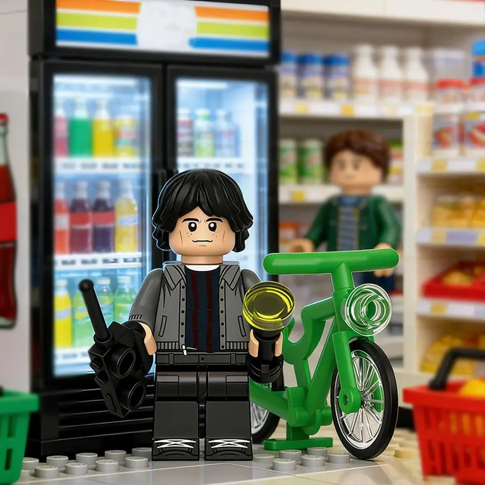For G0186 Movie Series "Master Dustin" Building Block Minifigure Toy Collectible Plastic Action Figure Compatible Toy