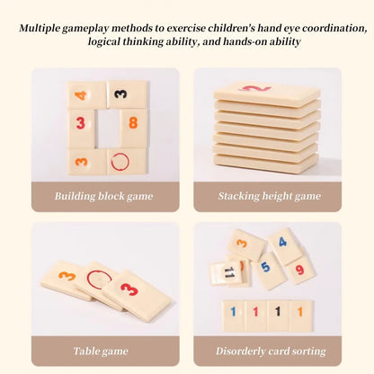 Israeli Mahjong Digital Mahjong Cards Table Game toys Leisure Gathering Multiplayer Board Games Props party game for adults