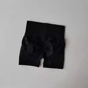 women's high-waisted hip-enhancing sport shorts, with waist shaping, slimming effect, quick-drying hip, three-point fit leggings