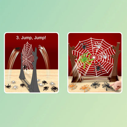 Bouncing Spider Family Party Desktop Board Games Kids Adult Entertainment Game Children's Table Spider Web Birthday Gifts Toy