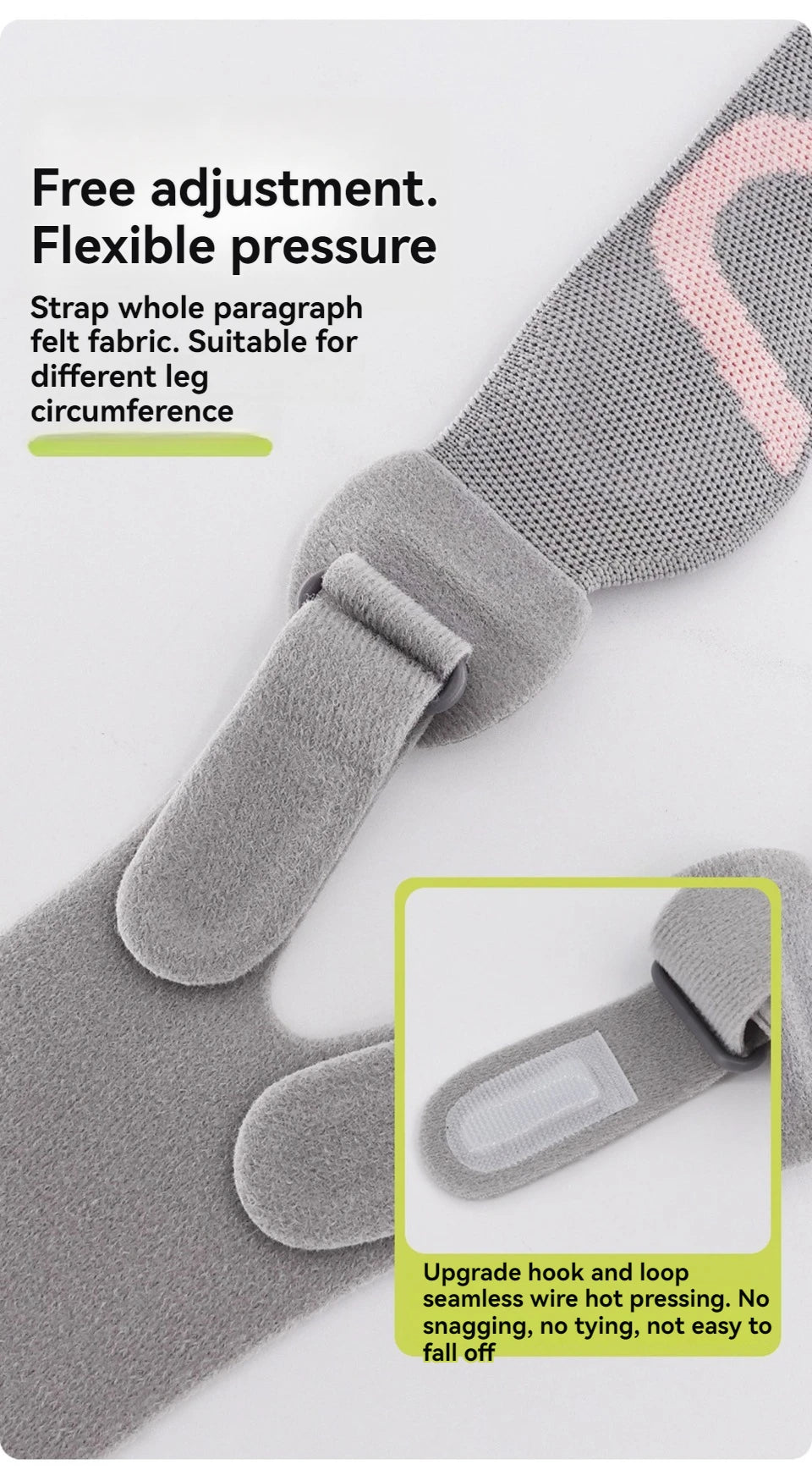 AOLIKES 1PCS Patella Knee Strap with Ergonomic Silicone Pad for Patellar Tendon Support, Adjustable Compression Knee Stabilizer