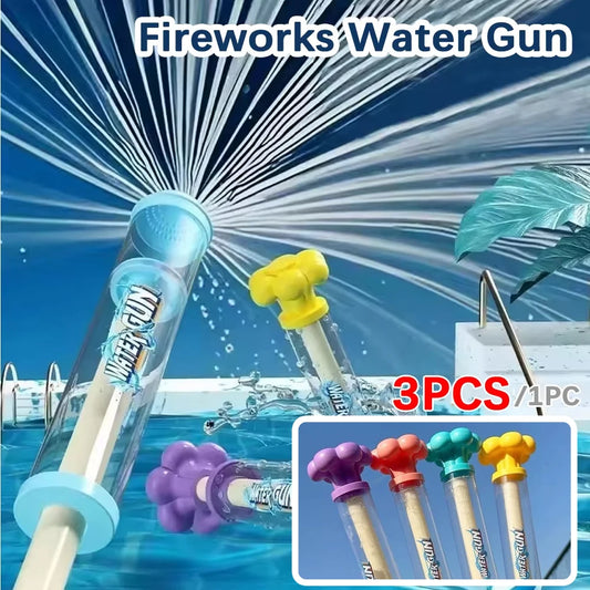 Water Gun Children's Water Fights Games Kid Summer Interactive Pull-Out Water Spray Toys Photography Atmosphere Props