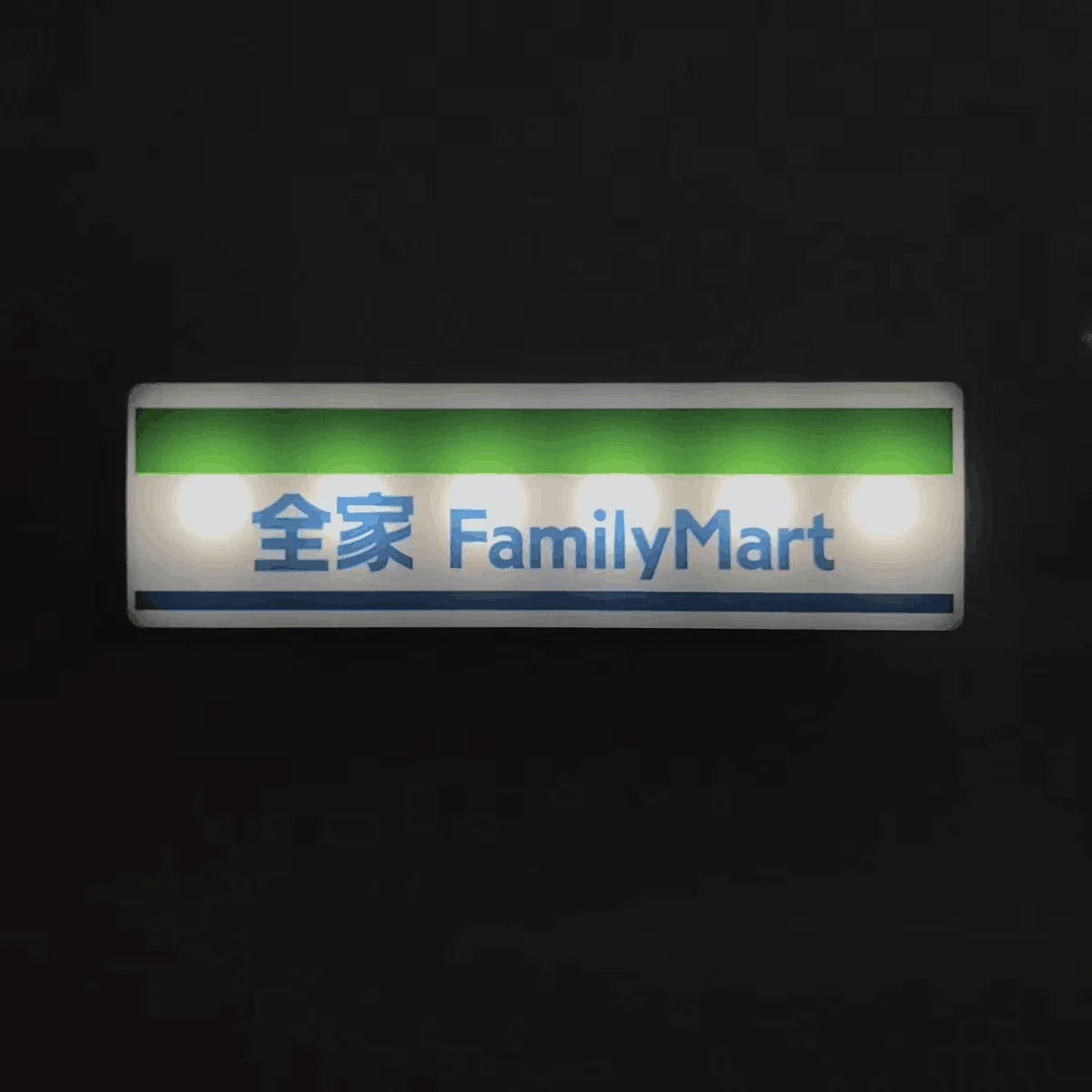 Hot Convenience Store Fridge Magnet Miniature Model Magnetic Attraction Decorate Night Light Atmosphere Light Glowing Signboard