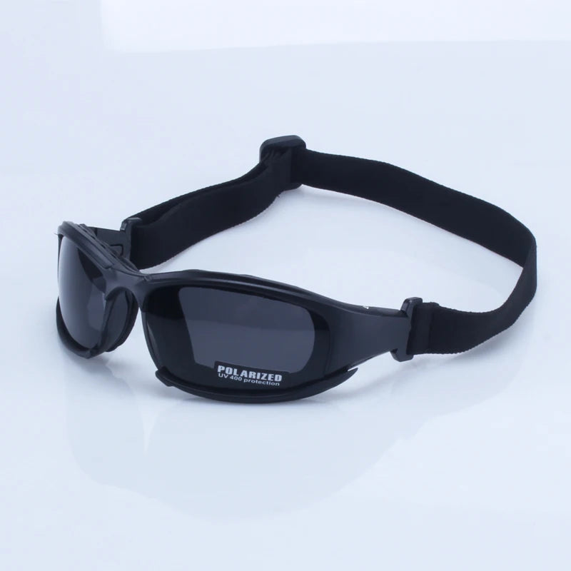 X7 Goggles Men Military polarized Sunglasses Bullet-proof airsoft shooting Gafas smoke lens Motorcycle Cycling Glasses