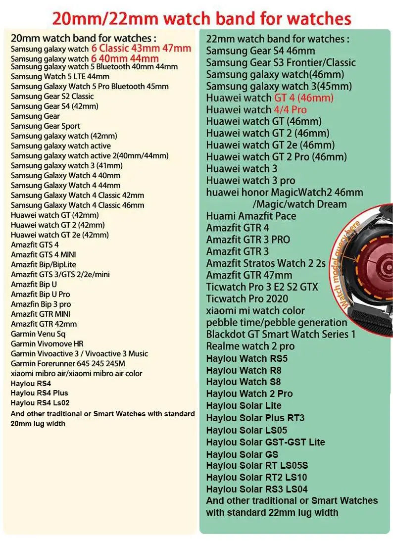 20mm 22mm Watch band Quick release Leather Strap for Samsung Galaxy Watch 3 Active2 40 44mm huawei watch gt 2 WatchBand 18 24mm