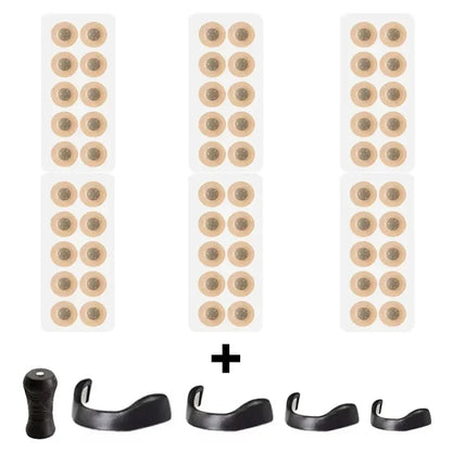 Nose Breathing Patches Suction Iron Tabs Magnetic Nasal Strips Increase Sports Air Intake Improve Sleeping Reduce Snoring Tools