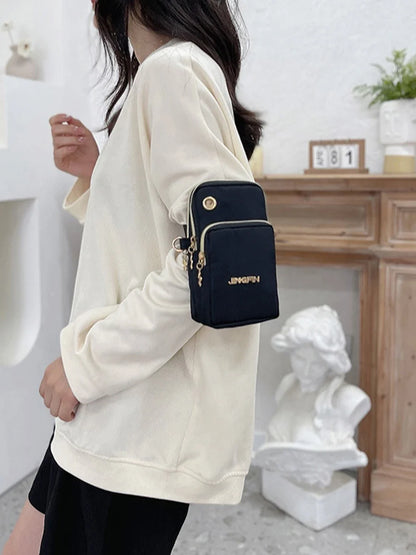 2025 New Women's Slant Mini Bag, Mobile Phone Bag, Fashion Mom Money Bag