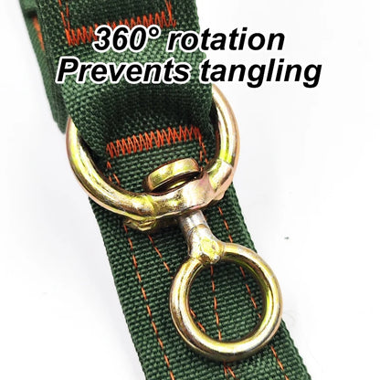 Strong Durable Belay Tie Adjustable Cattle Collar Cow Hauling Collar Livestock Feeding Supply Canvas Belt Veterinary Equipment