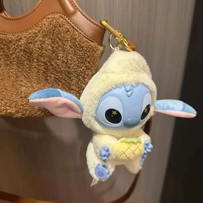 Official Stitch cartoon, so sleepy but still takes a bite / Street GENZ series blind box kids' collectible toy Christmas gift