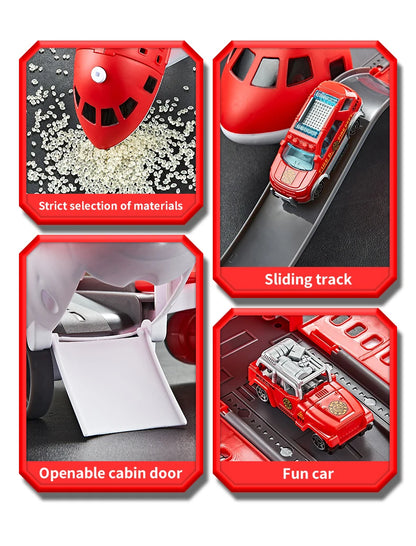 Creative and novel deformation airplane toy combination - Multiple themes, gift box packaging - Gifts suitable for boys and girl