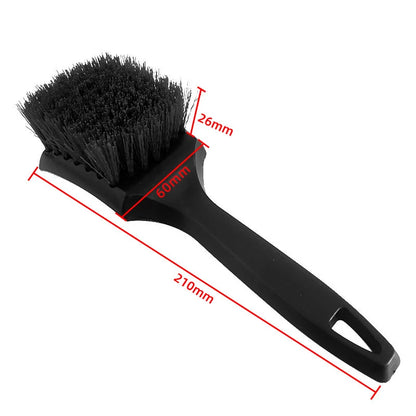 Car Tire Rim Brush Wheel Hub Cleaning Brushes Tire Brush Hard Bristle Brush Universal Auto Wheel Tire Washing Tool Accessories