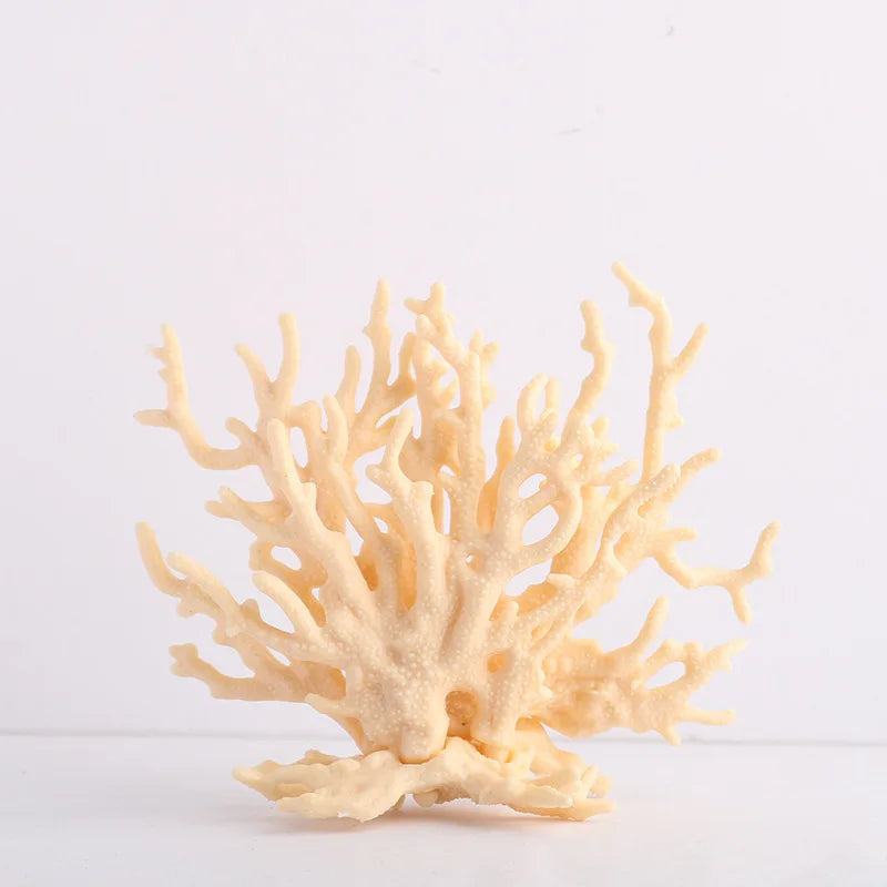 Fish Tank Aquascape Simulation Coral Water Plant Resin Fake Coral Aquarium Decorations Marine Hard Dead Coral Ornaments Undersea