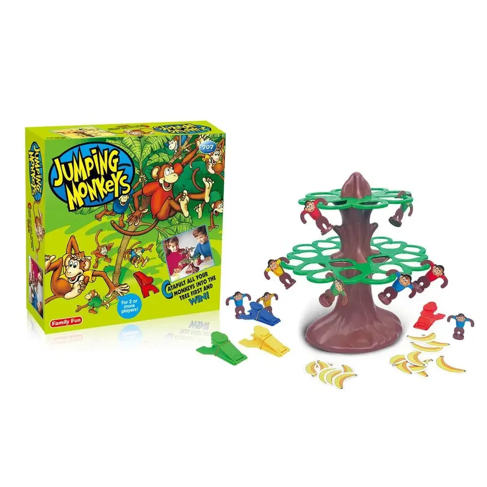 Jumping Monkey Climbing Tree Board Game Family Friends Interactive Party Desktop Game Toy for boys Girls birthday gift kids
