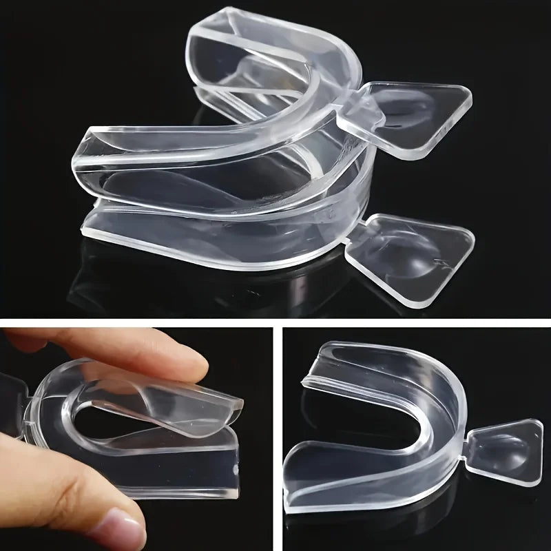 1-4pair Unisex Teeth Aligner Silicone Invisible Dental Orthopedic Tray for Whitening Straightening Nighttime Use Teeth Care Tool