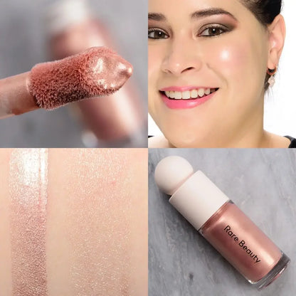 Rare Beauty Liquid Highlighter Shimmer Lasting Waterproof Natural Glow Face Body Blendable Highlight Cosmetic for Daily Party
