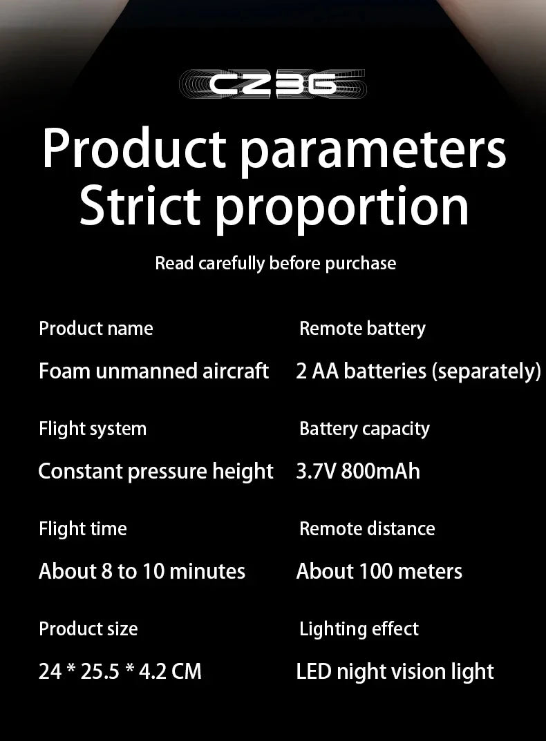 Remote Control Fighter Foam Glider Electric Stunt UAV Airplane Helicopter with LED Lights Aircraft Model RC Toy for Kids Boys