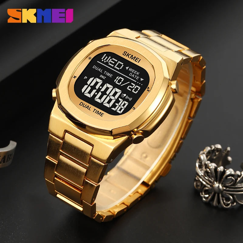 SKMEI 2004 Digital Watch for Men Luxury Electronic Sports Calendar Alarm Clock Waterproof Mens Wristwatches1816 reloj hombre
