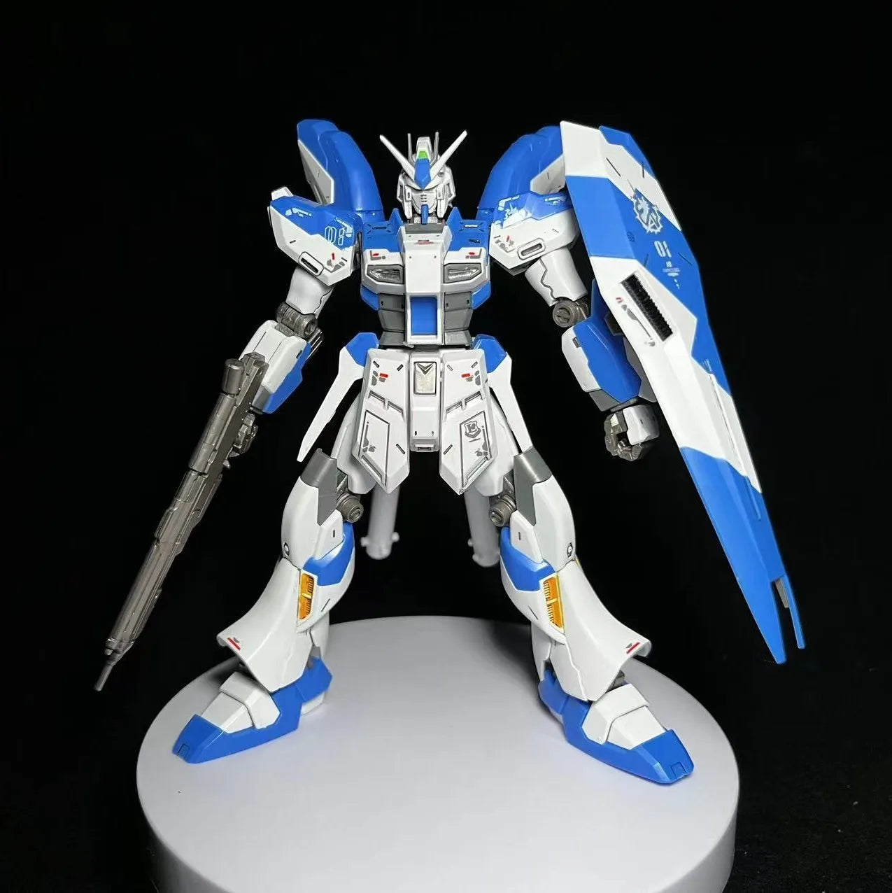 HG 1/144 RX-93-v2 Hi Nu Warrior Assemble The Model Action Figures Children'S Toy Trendy Play Desktop Decoration Gift Collectible