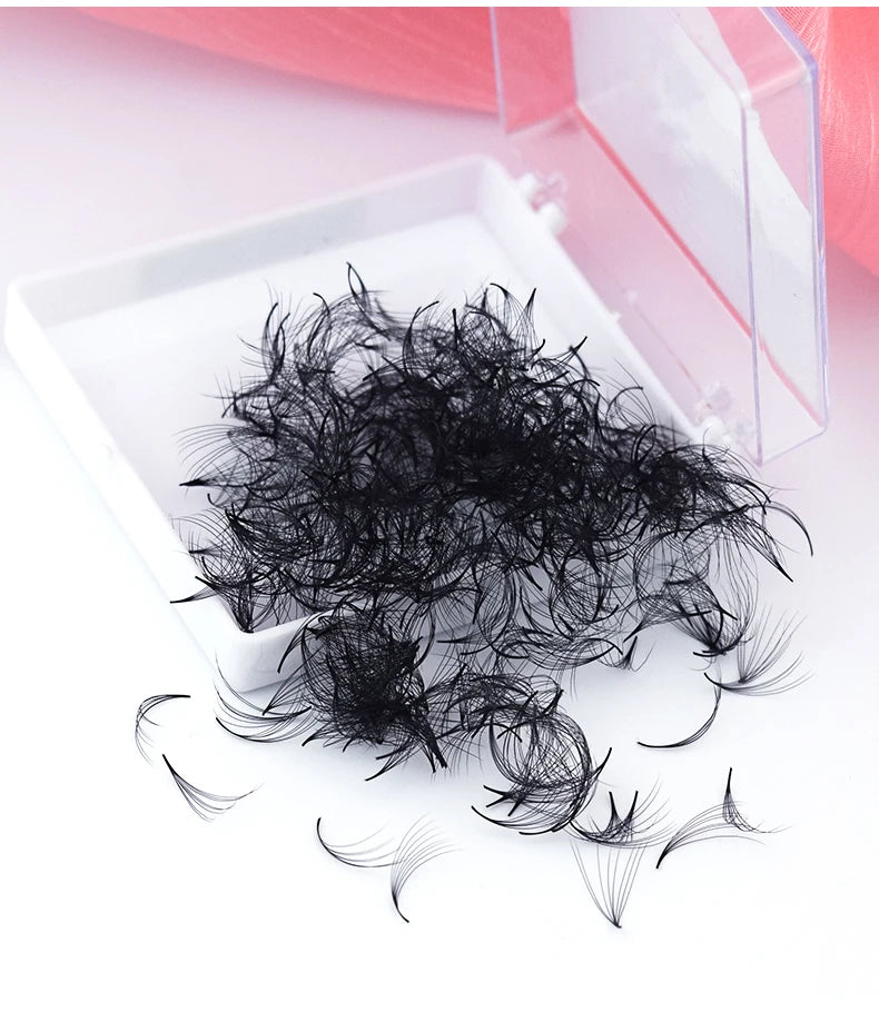 Song lashes Promade Fans 3D-10D07Pointy base loose fans Sharp thin root Korea PBT material 500 Fans Eyelash Extensions Choice