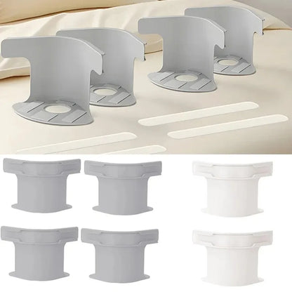 Universal Non-Slip Bed Sheet Clips Corner Tightener Invisible Bedspread Secure Holder for Mattress And Quilt Cover
