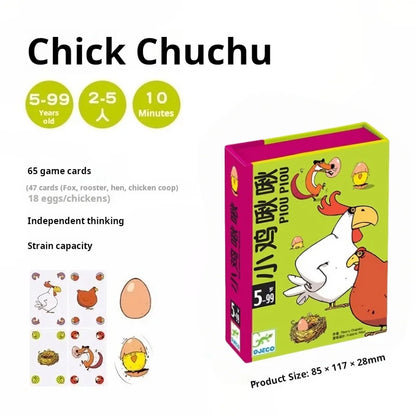 Hot board games Chicken Chiu Chiu Board Game Drecksau Black Sheep Piou Piou Party Cards Game Intellectual Toys Gifts