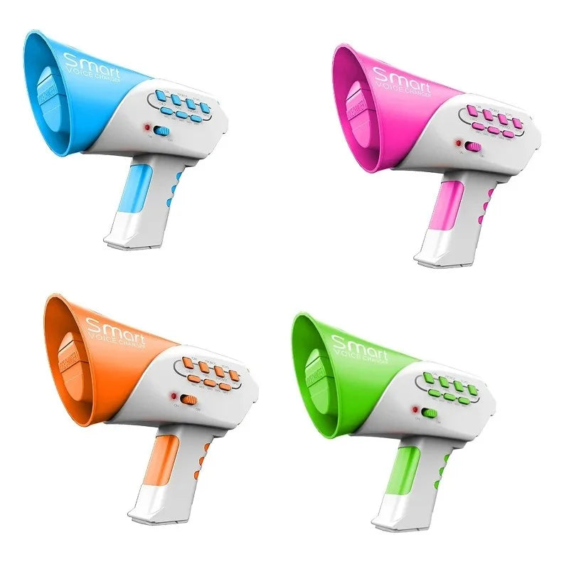 Children Voice Changer Loudspeaker Toy Electric Megaphone Roleplay Prank Props Kid Electronic Gift Xmas Party vocal funny toys