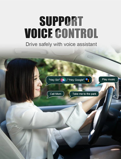 XUDA 2in1 Wireless CarPlay Adapter Android Auto AI Smart Box Car Intelligent Systems For VW Toyota Nissan Honda Ford Benz