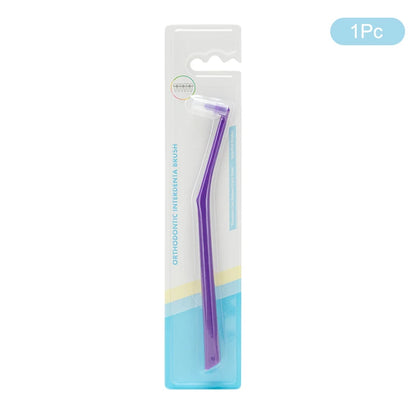 1/3/5 Pcs Interdental Brush Single-Beam Soft Teeth Cleaning Toothbrush Oral Care Tool Small Head Soft Hair Implant Adult