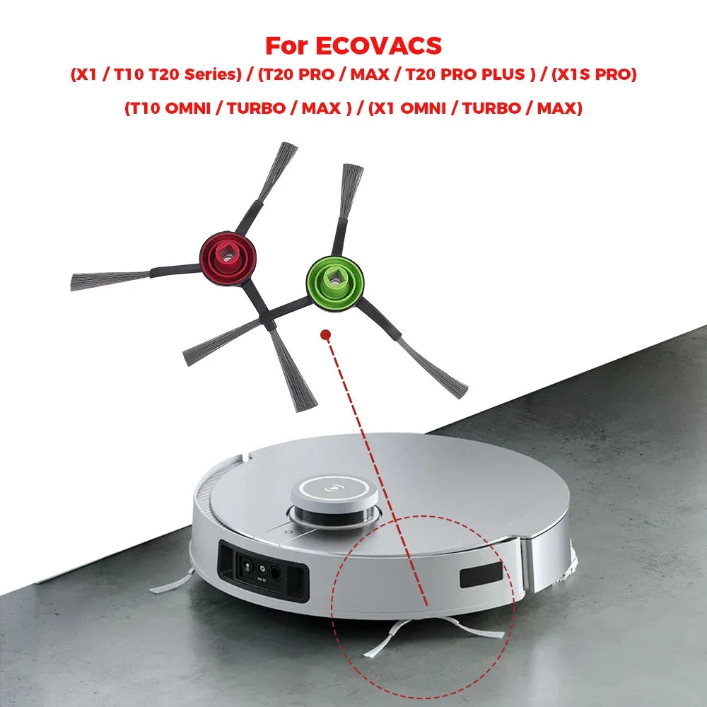 Accessories For ECOVACS Deebot T8 AIVI N8 Pro AIVI N9 N10 N10 Plus Side Brush,Main Brush,  Filter, Dust Bag,Hepa Filter