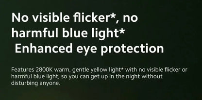 Original Mijia Night Light 2 Smart Motion Sensor, Dimmable Brightness Auto Light Sensing Bedside Lamp for Bedroom Kids Adults