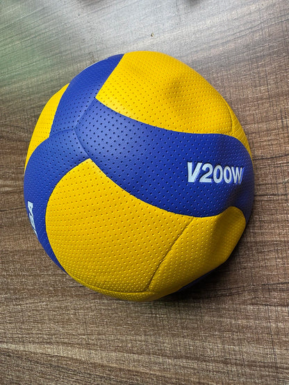 V200W V300W Volleyball Blue Yellow Size 5 High-end PU Hot Glue Volleyball for Teen and Adult