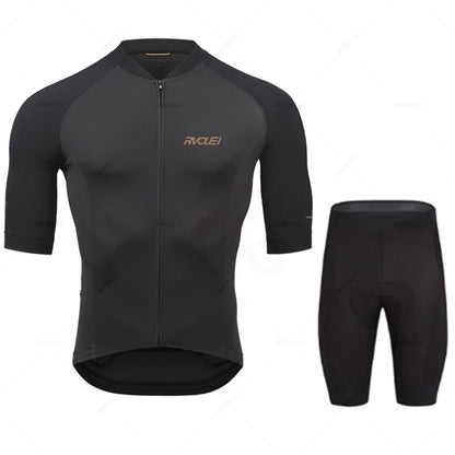 2027 Rvouei Pro Team Bicycle Clothing Men New Road Bike Wear Racing Clothes Breathable Cycling Jersey Set Ropa Ciclismo Maillot