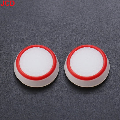 JCD 2pcs For PS3 PS4 PS5 Xbox one/360/Series S X Switch Pro Game Controllers Thumb Silicone Stick Grip Cap Cover Accessory