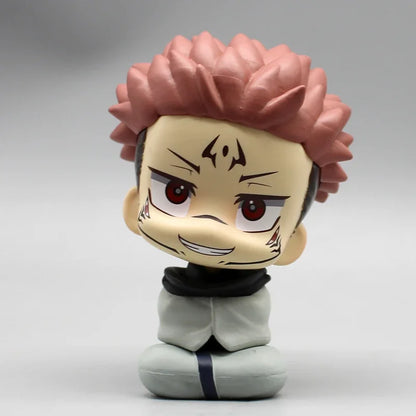 Anime Nanami Kento Ryomen Sukuna Itadori Yuji Action Figures Q Version Jujutsu Kaisen Figurine 10cm PVC Collection Model Toys