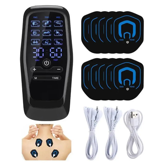 Mini Rechargeable Neck Massage Pad, Intelligent Electric Massager with Multiple Speed Levels