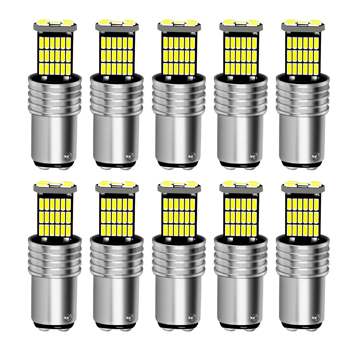 Super Bright 1156 BA15S 1157 BAY15D 4014 45Chipsets LED Signal Bulbs for Car Rear Tail Turn Signal Reverse Brake Running Lights