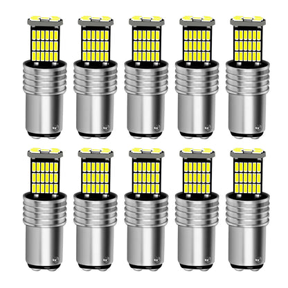 Super Bright 1156 BA15S 1157 BAY15D 4014 45Chipsets LED Signal Bulbs for Car Rear Tail Turn Signal Reverse Brake Running Lights